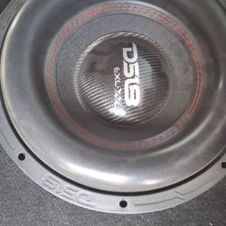 DS18 12” Car Subwoofer 2,000 Watts