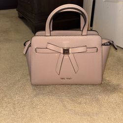 Nine West Shoulder Purse Detachable Straps Pink 