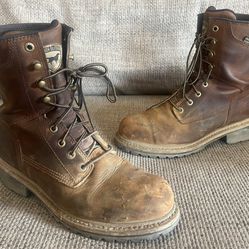 Red Wing Irish Setter Steel Toe Logger Boots Mens Size 8.5 E2 83834