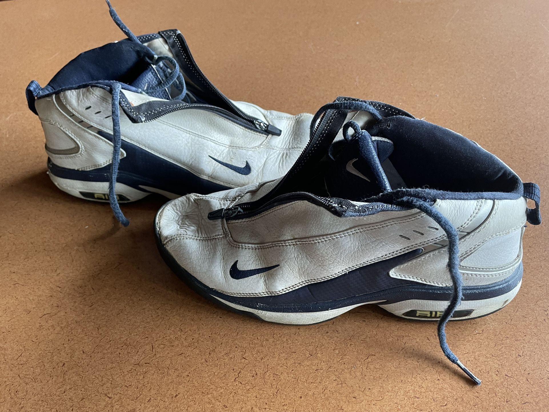 90s Air Jordan Glove Zipper Gym Shoes