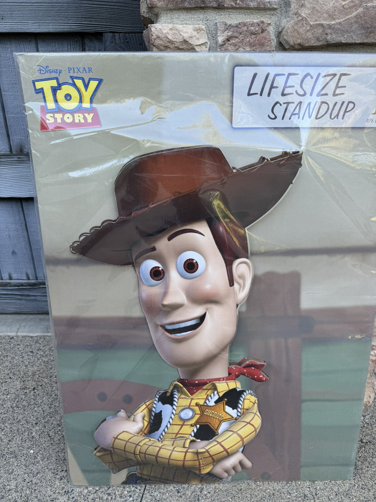 Disney Pixar’s Toy Story Woody life-size cardboard cutout standee 58”