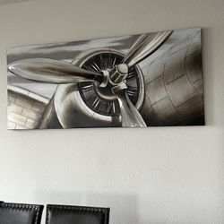 Propeller Canvas Art frame Kirkland