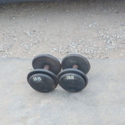 35lb Dumbbells 