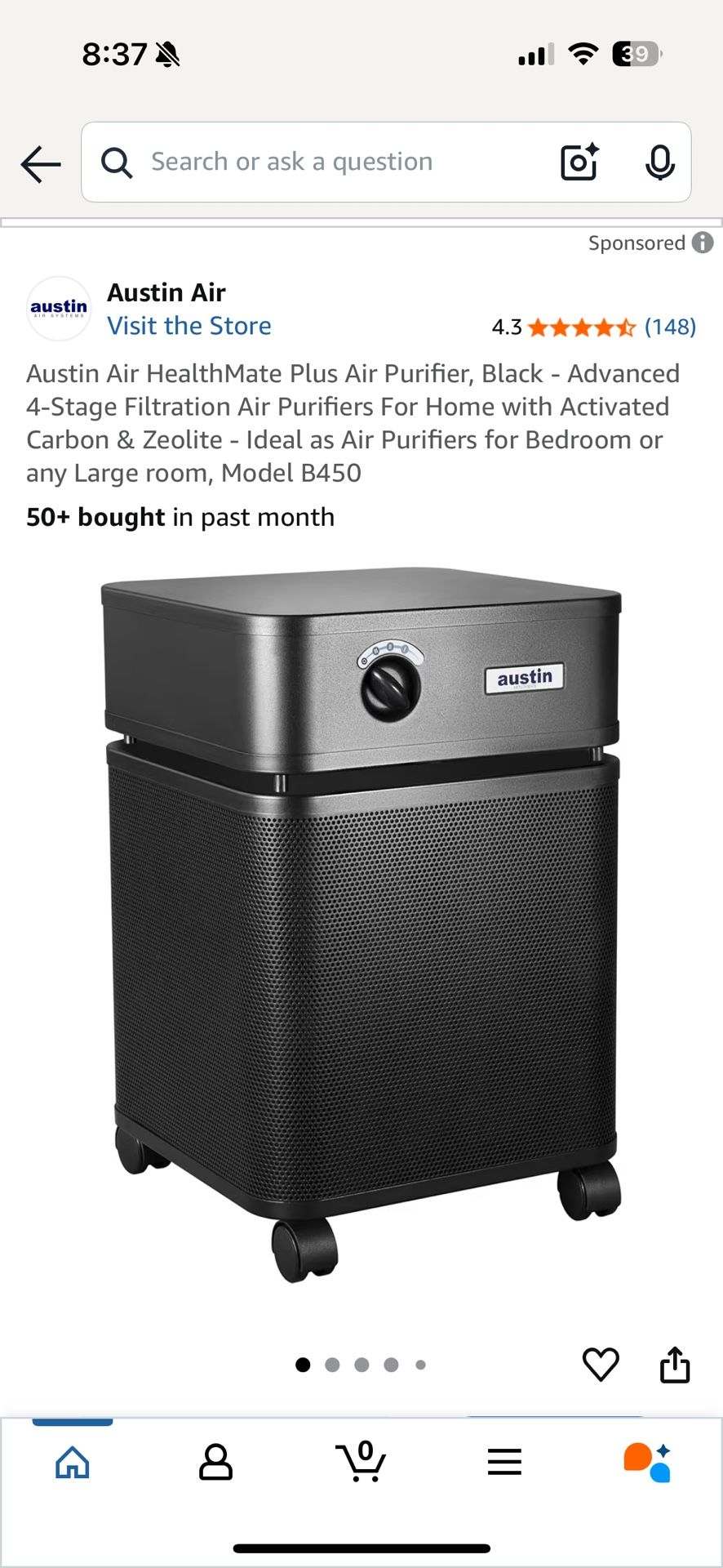 Austin Air Purifier