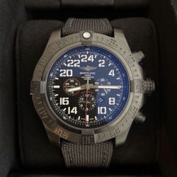 Breitling limited edition super avenger black steel