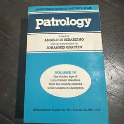 Patrology Volume IV Book