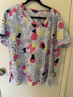 Women’s Medical Scrub Top Plus Size