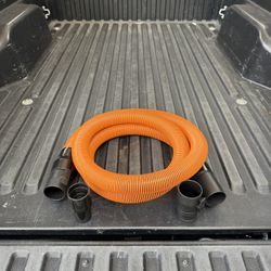RIDGID 1-7/8 in. x 10 ft. Locking Professional Vacuum Hose Shop Vacuum Attachment Kit for RIDGID Wet Dry Vacs