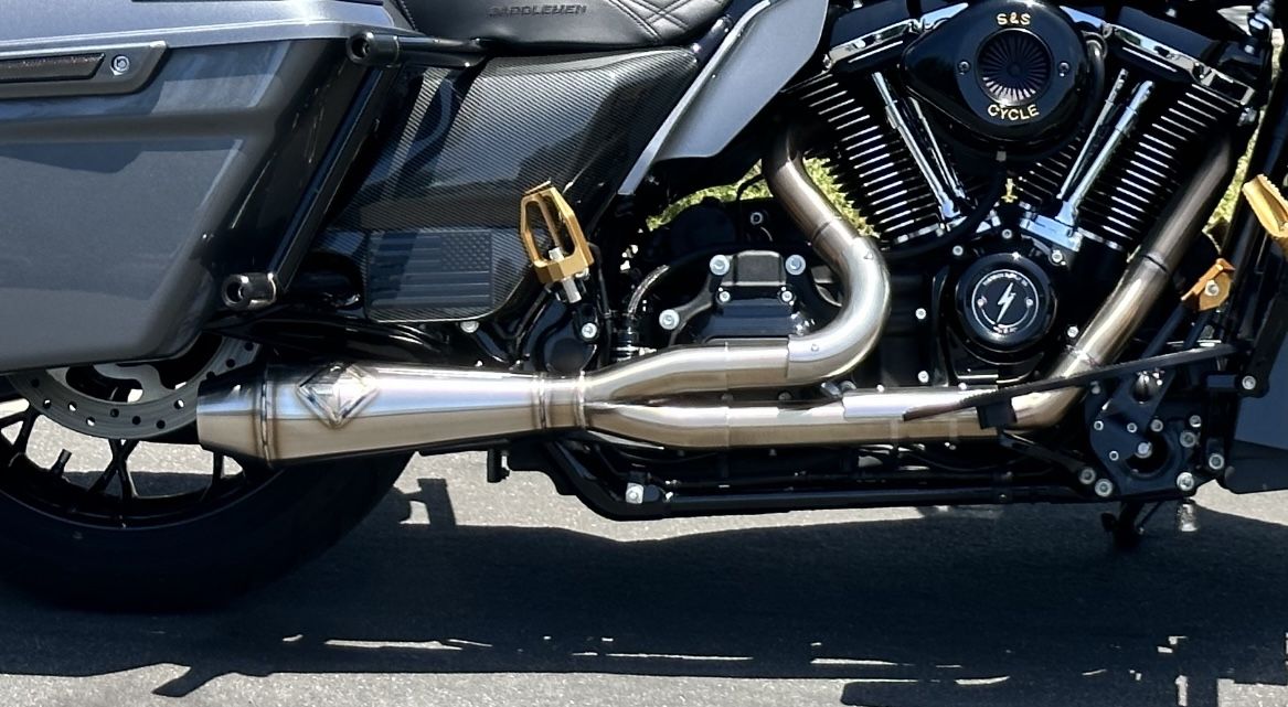 HARLEY DAVIDSON M8 SP CONCEPTS BIG BORE 4.5 EXHAUST