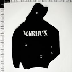 Warbux Black Hoodie XL