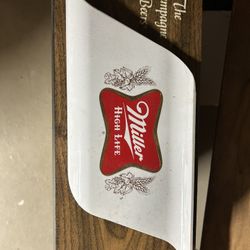 Vintage Miller High Life Bar Signage 
