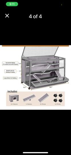 Guinea Pig Cage For Sale With Ginny Pig