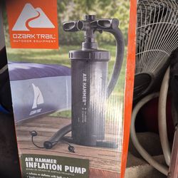 Ozark.Trail Air Hammer" portable inflation pump