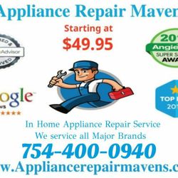 Washer Dryer Oven Refrigerator Dishwasher 