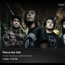 Selling Pierce The Veil Ticket! 