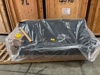 Ashley SimpleJoy Black Sofa