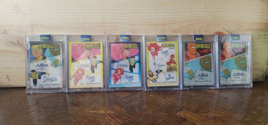 Invincible con exclusive keepsake character laser signature
