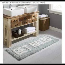 Bathroom Rug. Why Not?