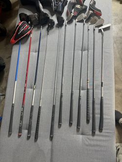 Vintage Golfing Club Set