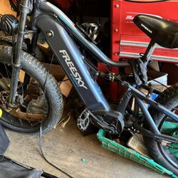 Electric Full Suspension Mountain Bike Free Sky