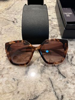 Prada OPR 24XS Caramel Tortoise Sunglasses
