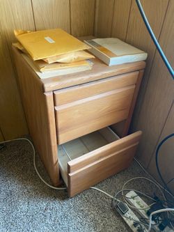Nice two drawer file cabinet