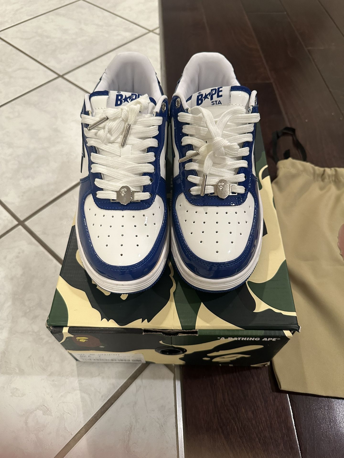 Bapesta Sneaker Patent Leather 1-1.