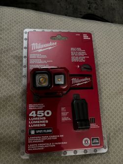 Milwaukee spot / flood headlamp