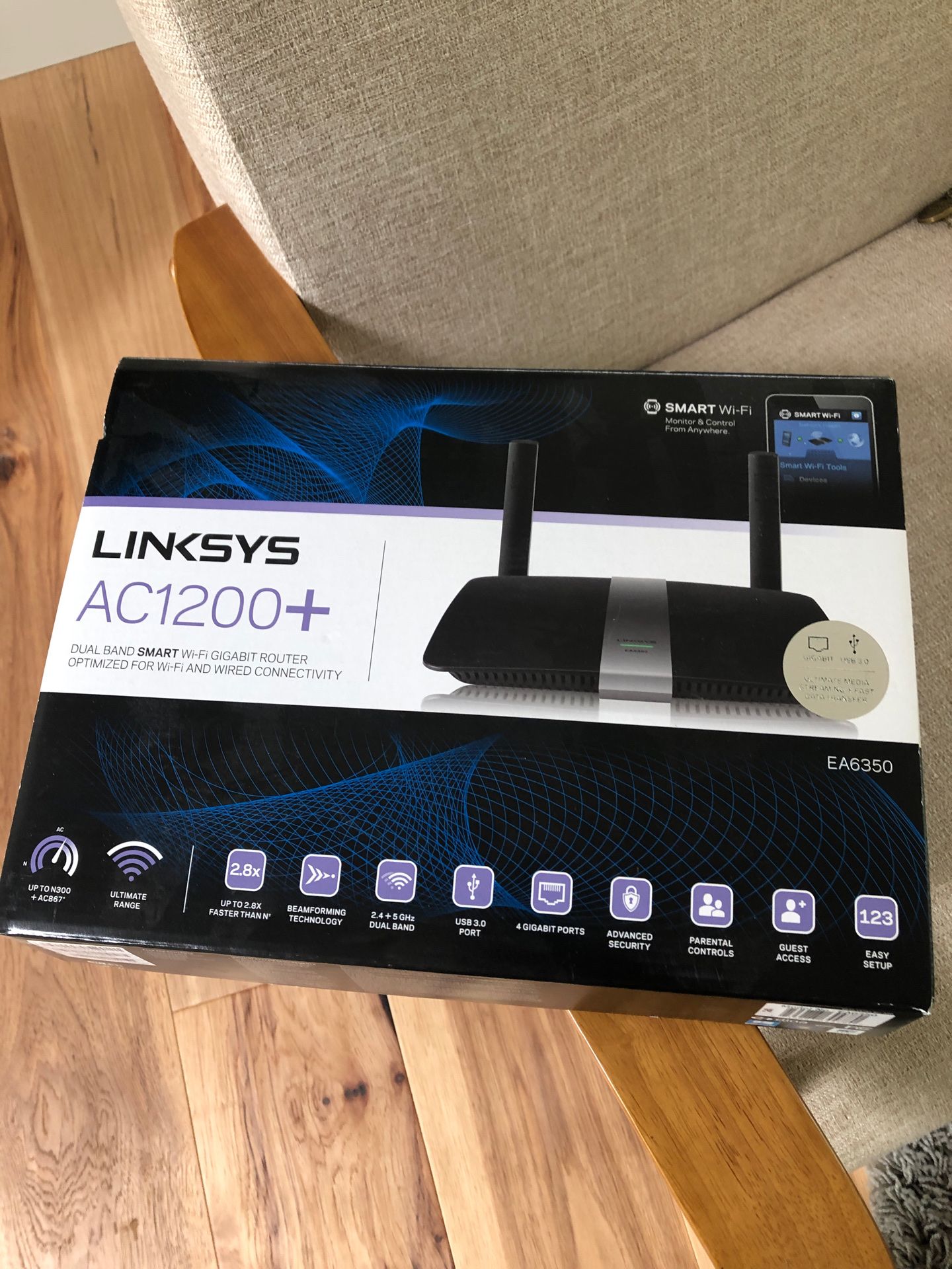 Linksys WiFi router