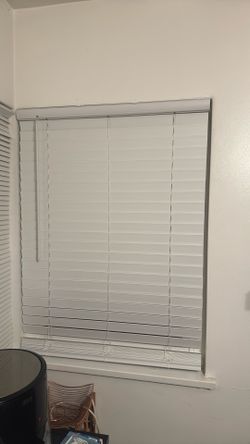 Cordless 2” Faux Wood Blind 