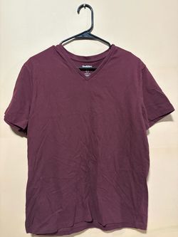 Burgundy shirt