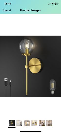 Brand New In Box Wall Light Battery Operated 