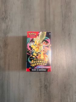Ascended heroes booster bundle