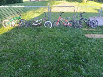 4 bikes for sale