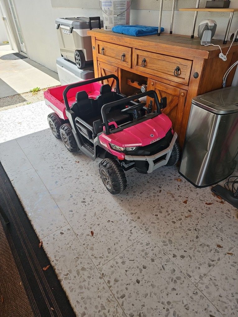 Power UTV 6 Wheel (4WD) for Kids