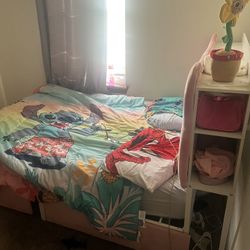 Girls full size bed frame 