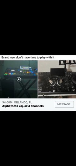 Alphatheta  xdj-az 4 channels