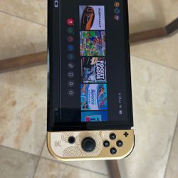 Nintendo Switch Oled, Legends of Zelda Theme