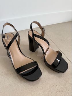 Black Platform Heel