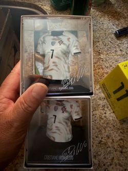 MYJERSEY CRISTIANO RONALDO 2025 AWAY JERSEY MINI   #7 Portugal