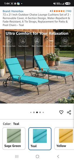 Outdoor lounge Chair Cushion