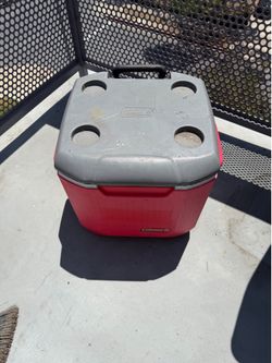 Coleman Cooler on wheels
