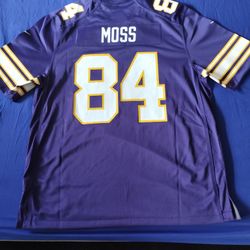 R. Moss Viking Jersey XL