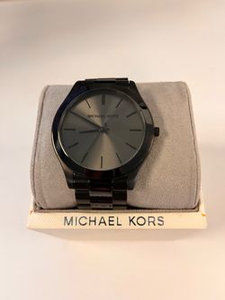 Michael Kors men’s black on black watch.