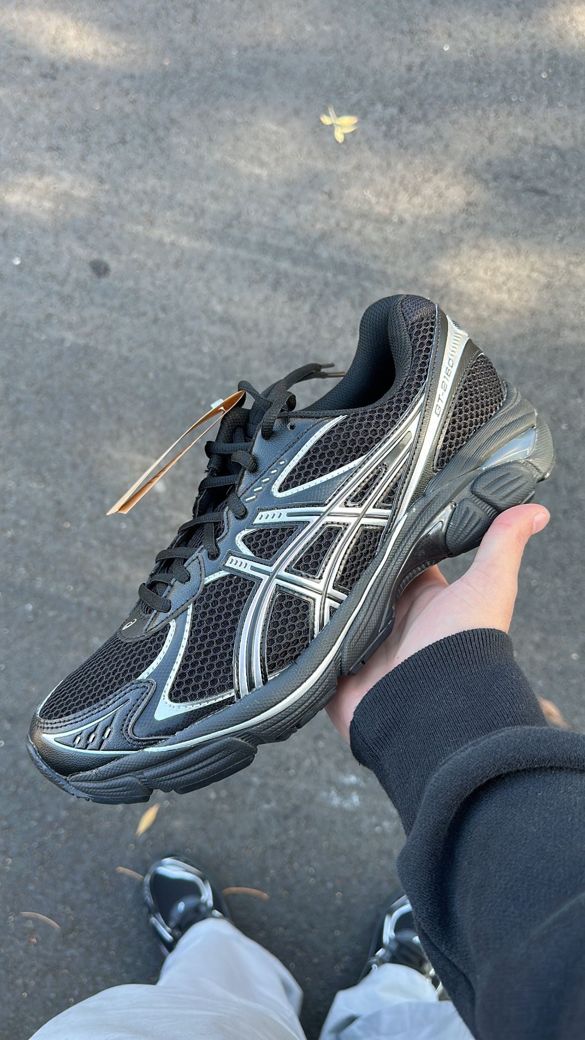 Asics 2160 Black Pure Silver