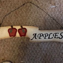 Apples sign 