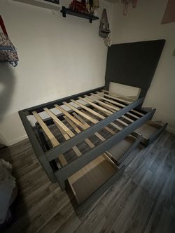 Twin bed frame