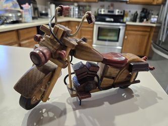 Wooden Motorcycle