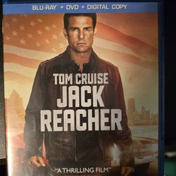Jack Reacher Bluray Movie