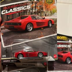 Hot Wheels Premium Modern Classics Ferrari Testarossa 